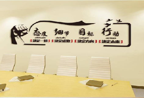 屏边企业文化墙主要展示什么？