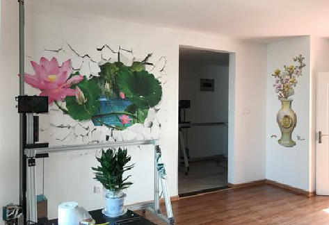 屏边墙体彩绘相比墙纸的优势。