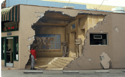 屏边判断手绘墙好坏的标准。