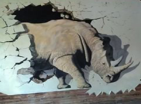 屏边在墙绘中，如何绘制3D效果？