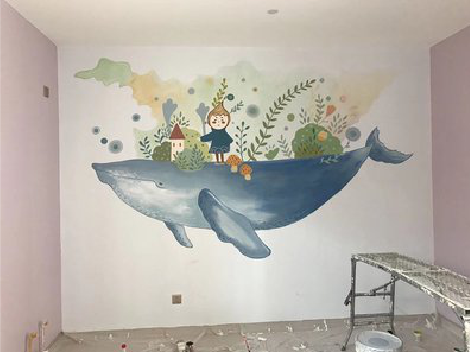 屏边手绘墙的特点及优势。